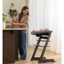 Pack chaise haute tripp trapp avec son newborn set et son baby set blanc