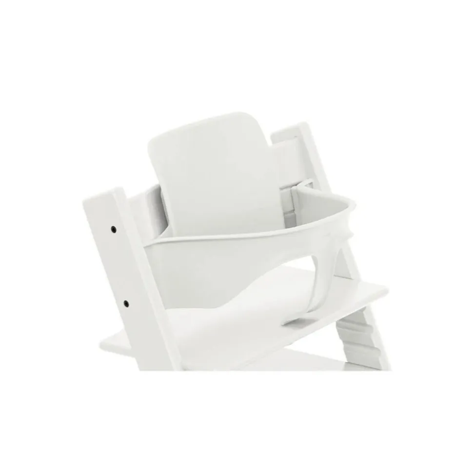 Pack chaise haute tripp trapp blanchi et son baby set