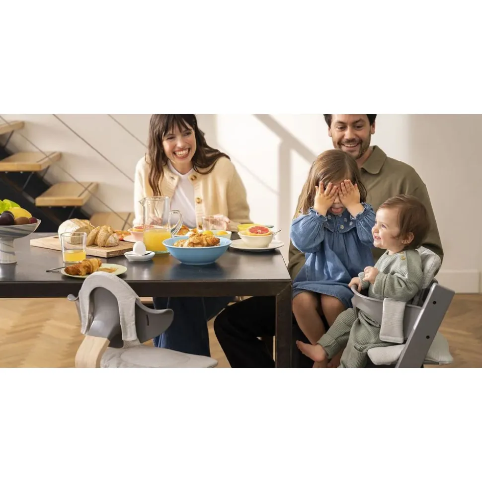 Pack chaise haute tripp trapp et son baby set vanilla white