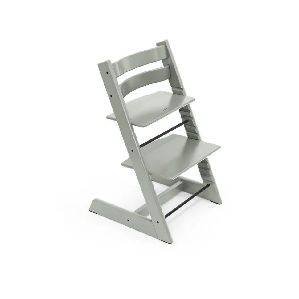 Pack chaise haute tripp trapp vert glacier et son baby set