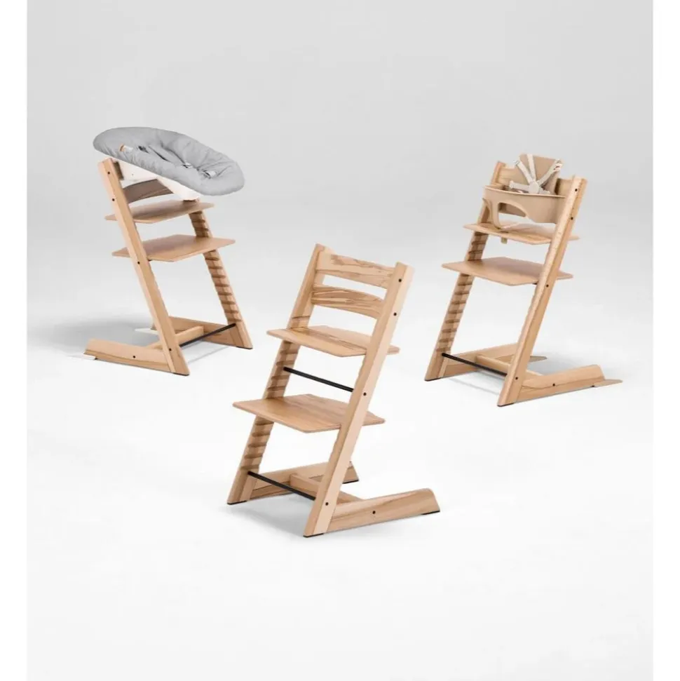 Pack chaise haute tripp trapp et son baby set wild wood