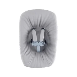 Pack chaise haute tripp trapp chêne naturel + newborn set gris