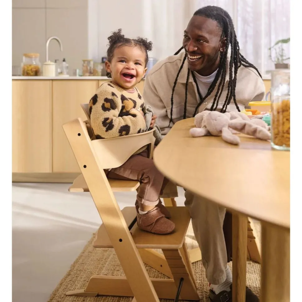 Pack chaise haute tripp trapp avec son newborn set et son baby set black