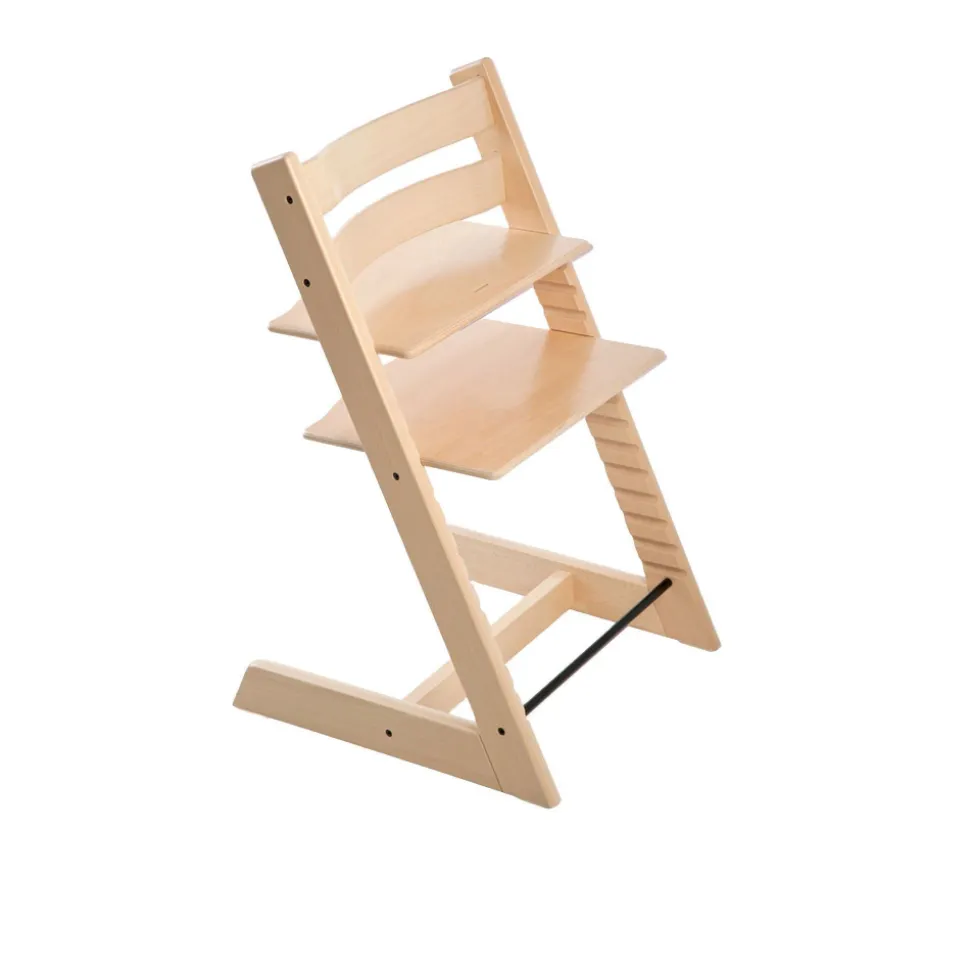 Pack chaise haute tripp trapp avec son baby set et sa tablette naturel