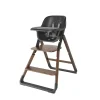 Pack chaise haute évolutive evolve + siège bébé bois foncé