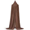 Pack ciel de lit vintage 245 cm chestnut + flèche de lit messing gold