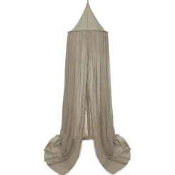 Pack ciel de lit vintage 245 cm olive + flèche de lit messing gold