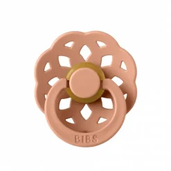 Pack de 2 sucettes bohème caoutchouc 0-6 mois peach et woodchuck