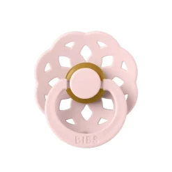 Pack de 2 sucettes bohème caoutchouc 0-6 mois ivory et blossom