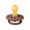 Pack de 2 sucettes bohème caoutchouc 0-6 mois woodchuck et blush