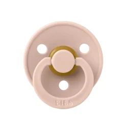 Pack de 2 sucettes colour caoutchouc symétrique 6 mois+ ivory et blush