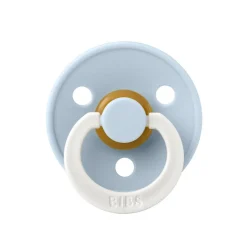 Pack de 2 sucettes colour caoutchouc phosphorescente 0-6 mois iron et baby blue