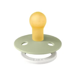 Pack de 2 sucettes colour caoutchouc phosphorescente 0-6 mois sage et cloud