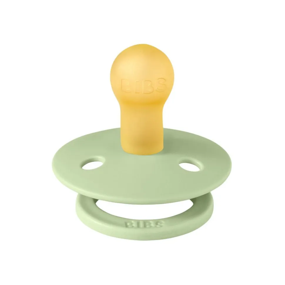 Pack de 2 sucettes colour caoutchouc 0-6 mois ivory et sage
