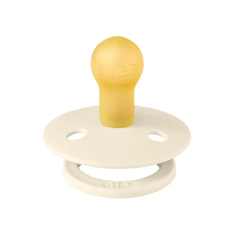 Pack de 2 sucettes colour caoutchouc 0-6 mois ivory et sage