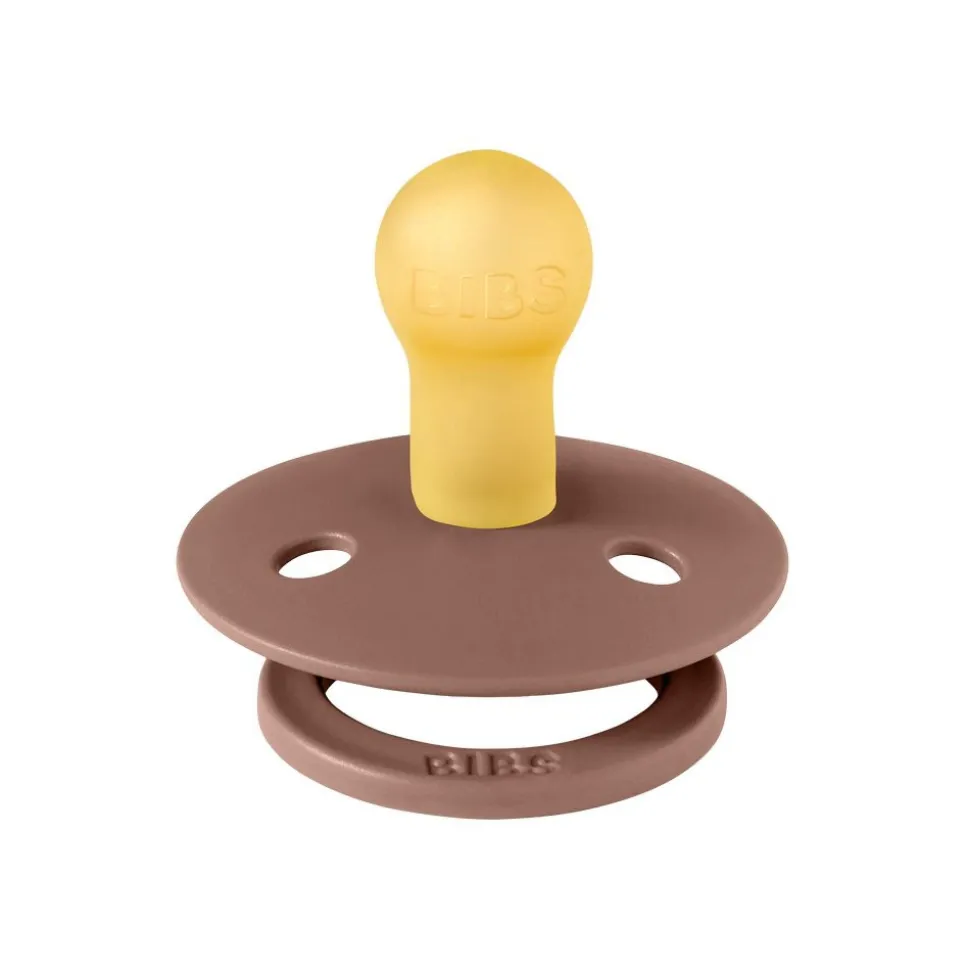 Pack de 2 sucettes colour caoutchouc 0-6 mois woodchuck et blush