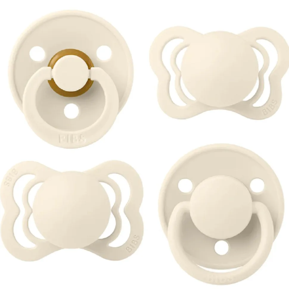 Pack de 4 sucettes try-it ivory