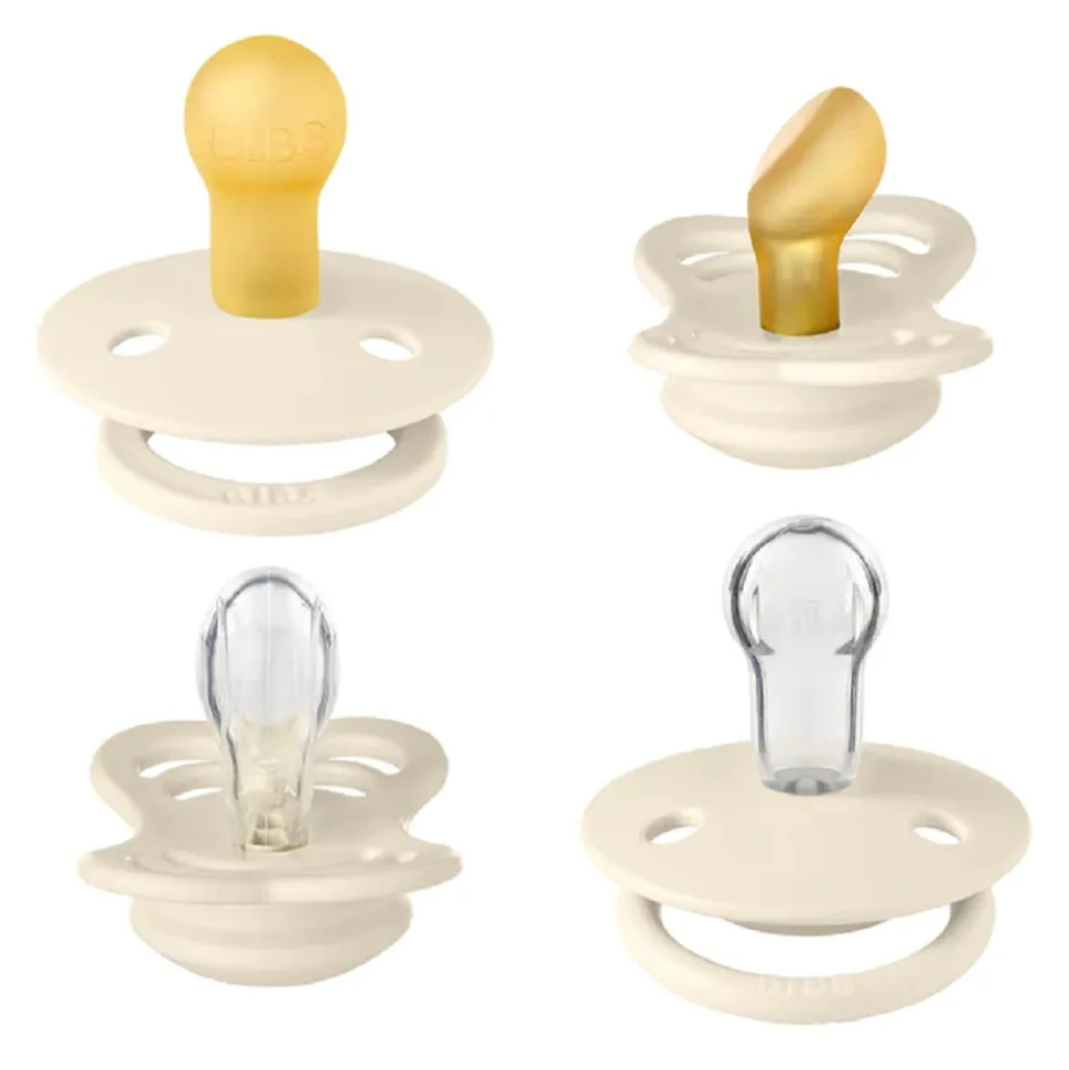 Pack de 4 sucettes try-it ivory