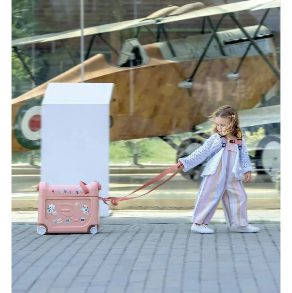 Pack jetkids sac à dos enfant + valise bedbox 2.0 coral pink