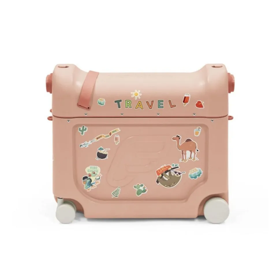 Pack jetkids sac à dos enfant + valise bedbox 2.0 coral pink