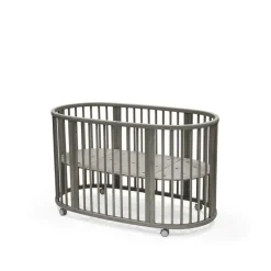 Pack lit sleepi hazy grey + matelas sleepi + drap housse blanc