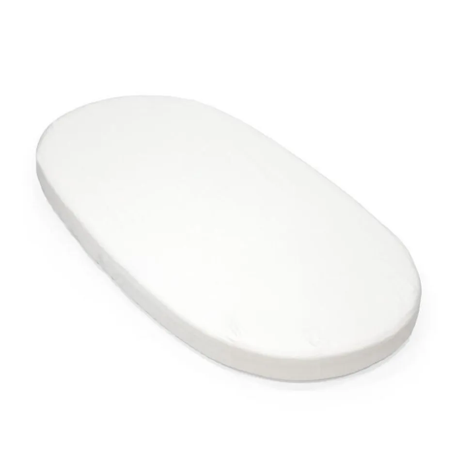 Pack lit sleepi natural + matelas sleepi + drap housse blanc