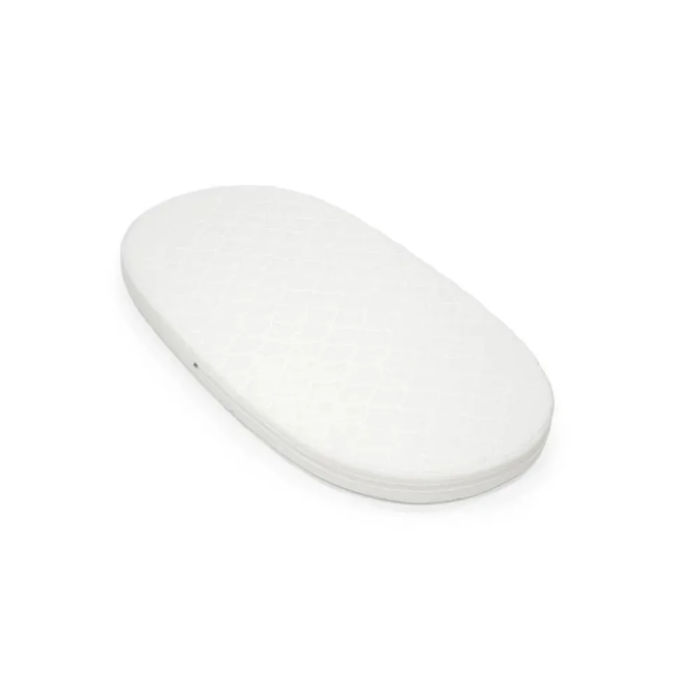 Pack lit sleepi warm brown + matelas sleepi + drap housse blanc