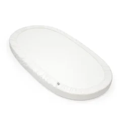 Pack lit sleepi white + matelas sleepi + drap housse blanc