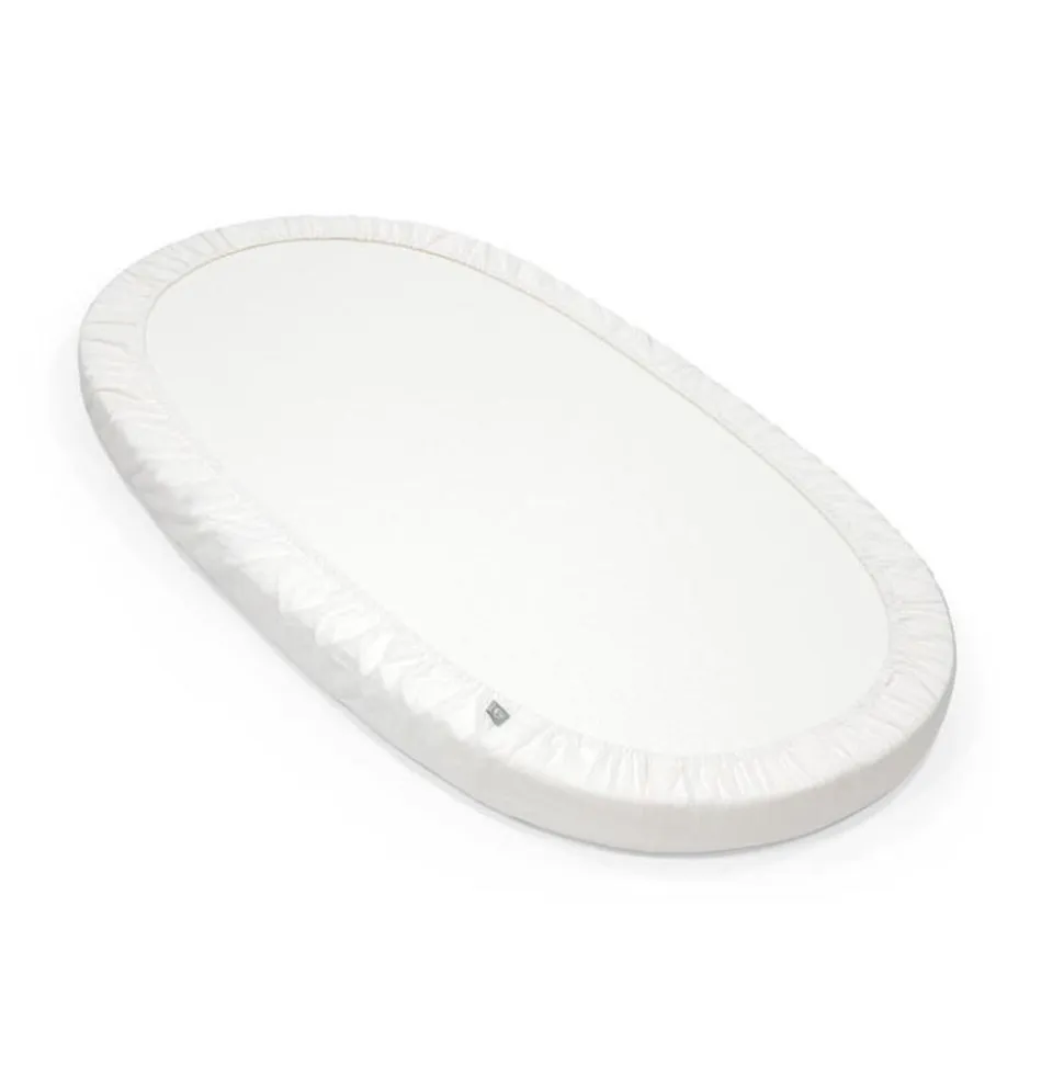 Pack lit sleepi white + matelas sleepi + drap housse blanc