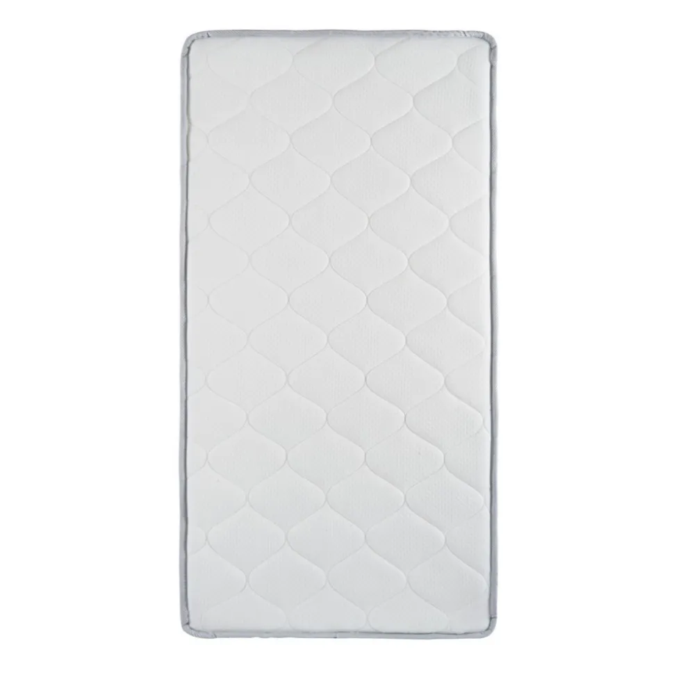 Pack matelas climatisé + alèse blanc + drap housse blanc - 70 x 140 cm