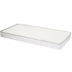 Pack matelas climatisé + alèse blanc + drap housse blanc - 70 x 140 cm