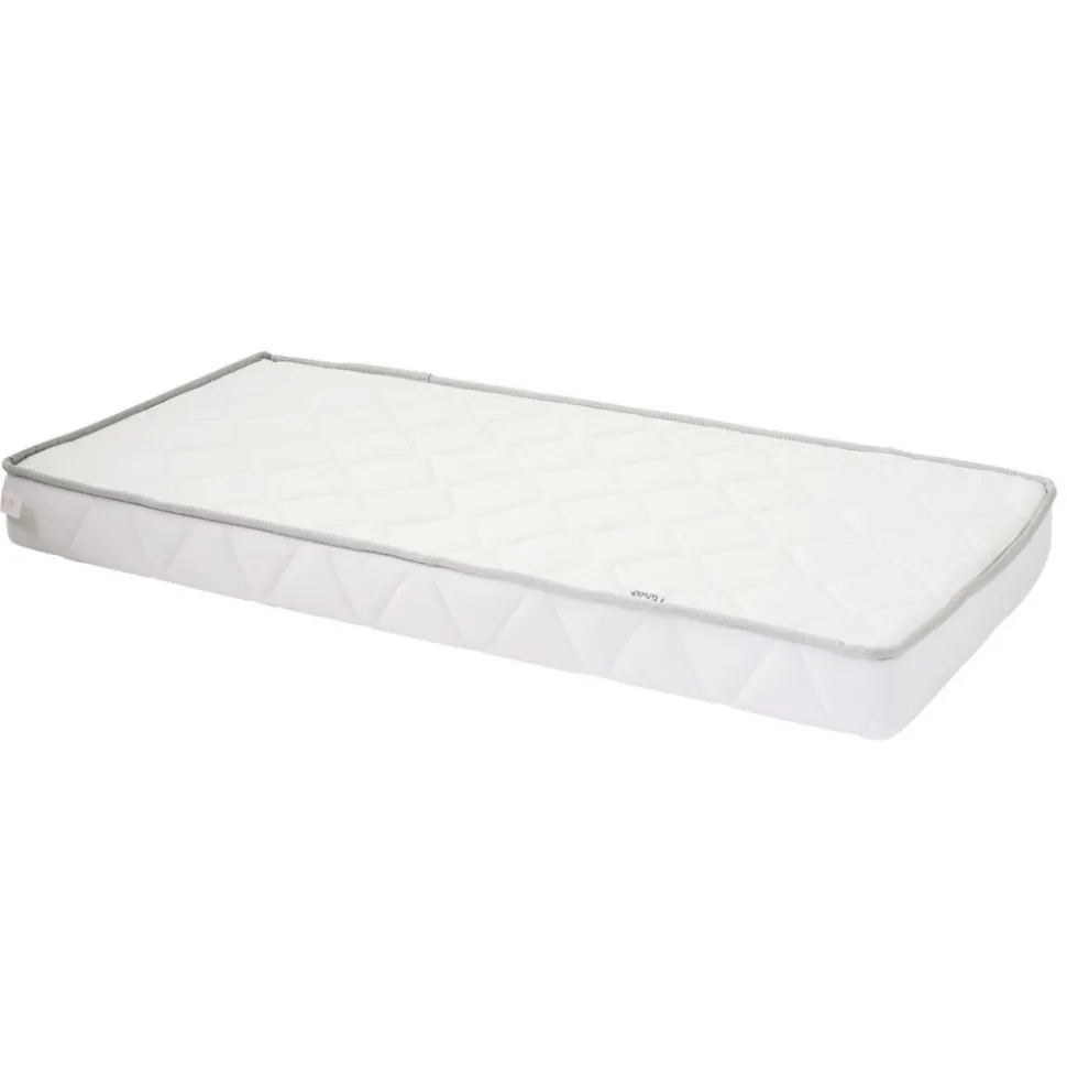Pack matelas climatisé + alèse blanc + drap housse blanc - 70 x 140 cm