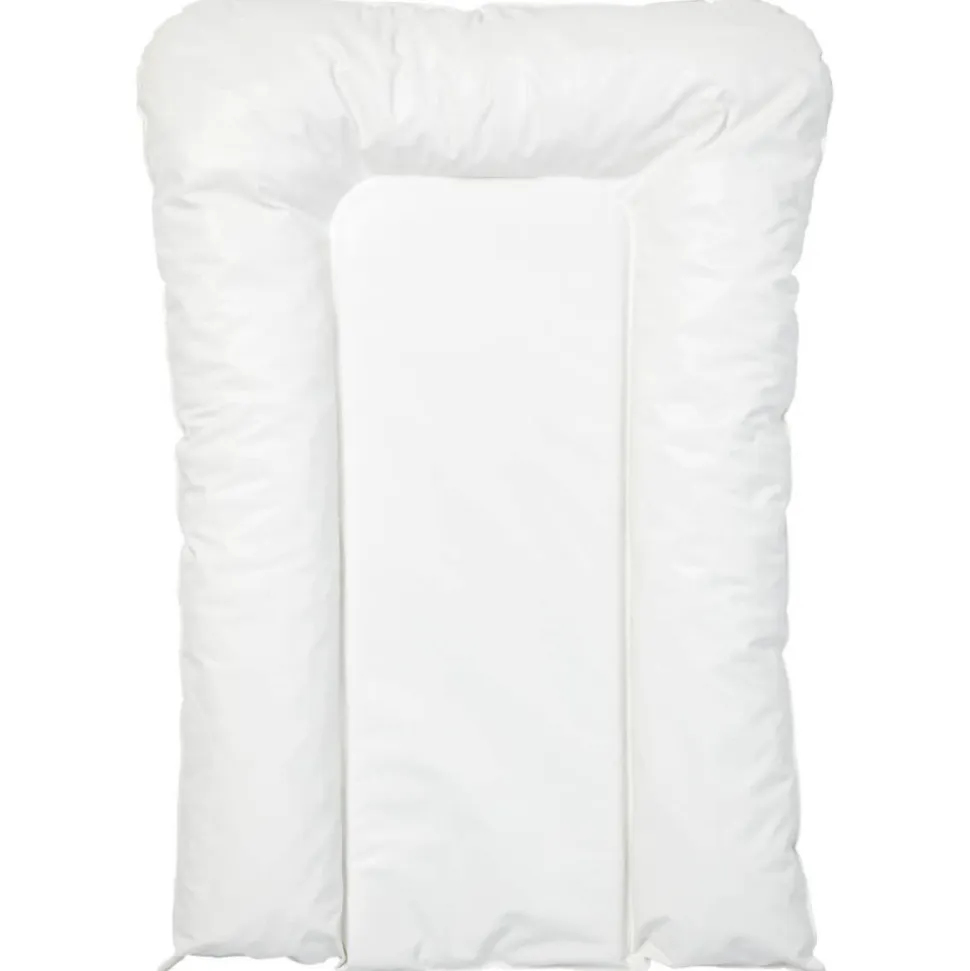 Pack matelas à langer flocons écru + 2 housses blanc et taupe
