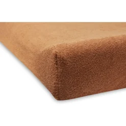 Pack matelas à langer 50 x 70 cm avec 2 housses éponge caramel et biscuit