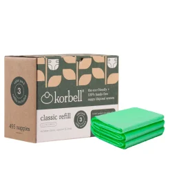 Pack poubelle à couches blanche 16l + 4 recharges anti-odeurs
