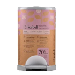 Pack poubelle à couches 26l blanche + 4 recharges anti-odeurs