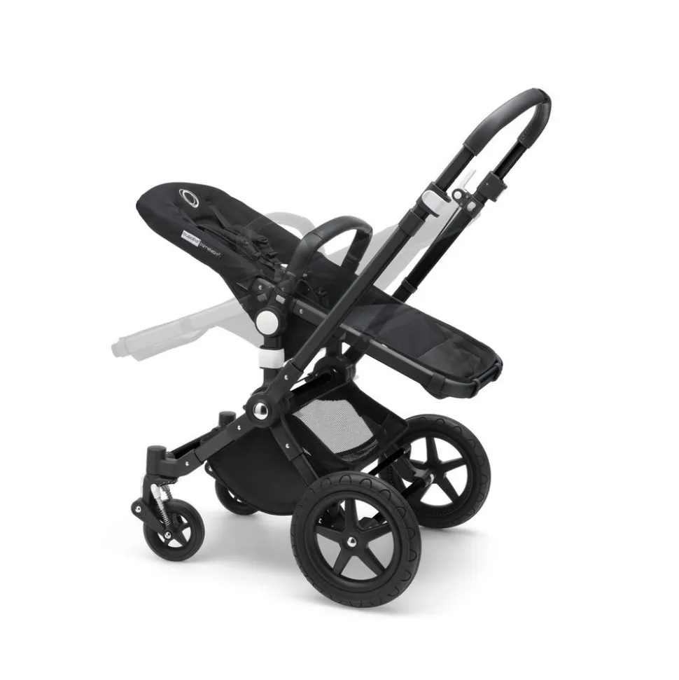 Pack poussette duo caméléon3 plus complète noir gris chiné