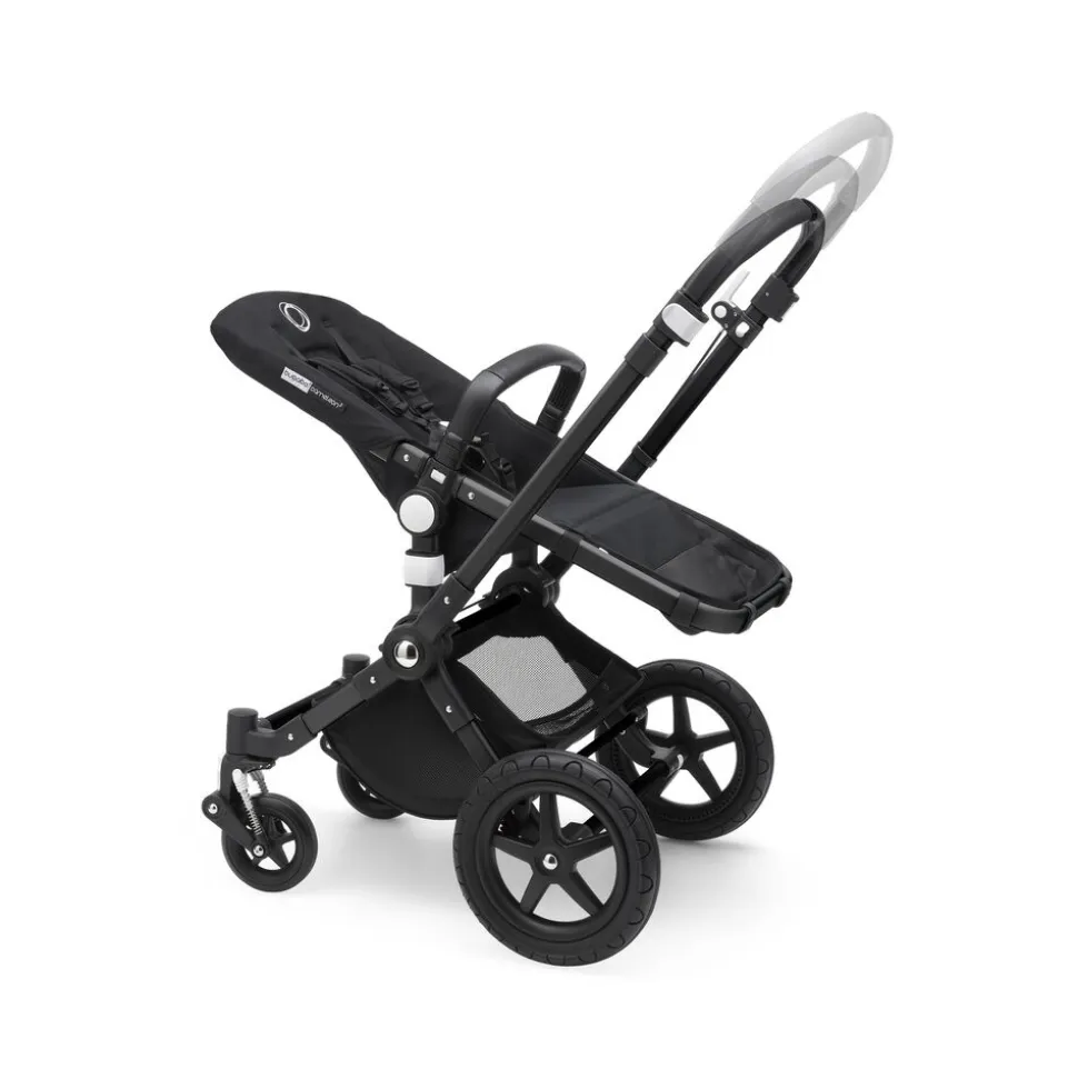 Pack poussette duo caméléon3 plus complète noir gris chiné