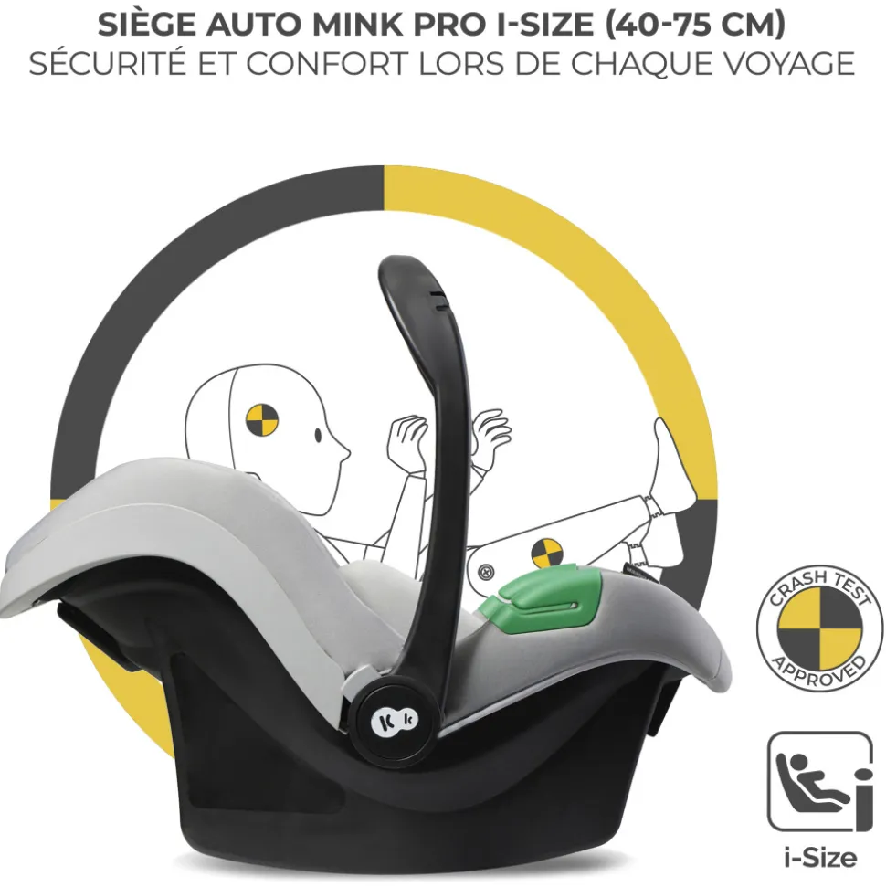 Pack poussette moov2 air 3 en 1 light grey