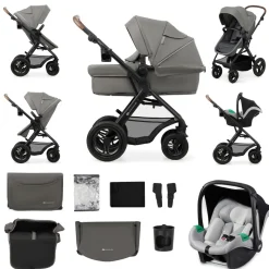 Pack poussette moov2 air 3 en 1 light grey