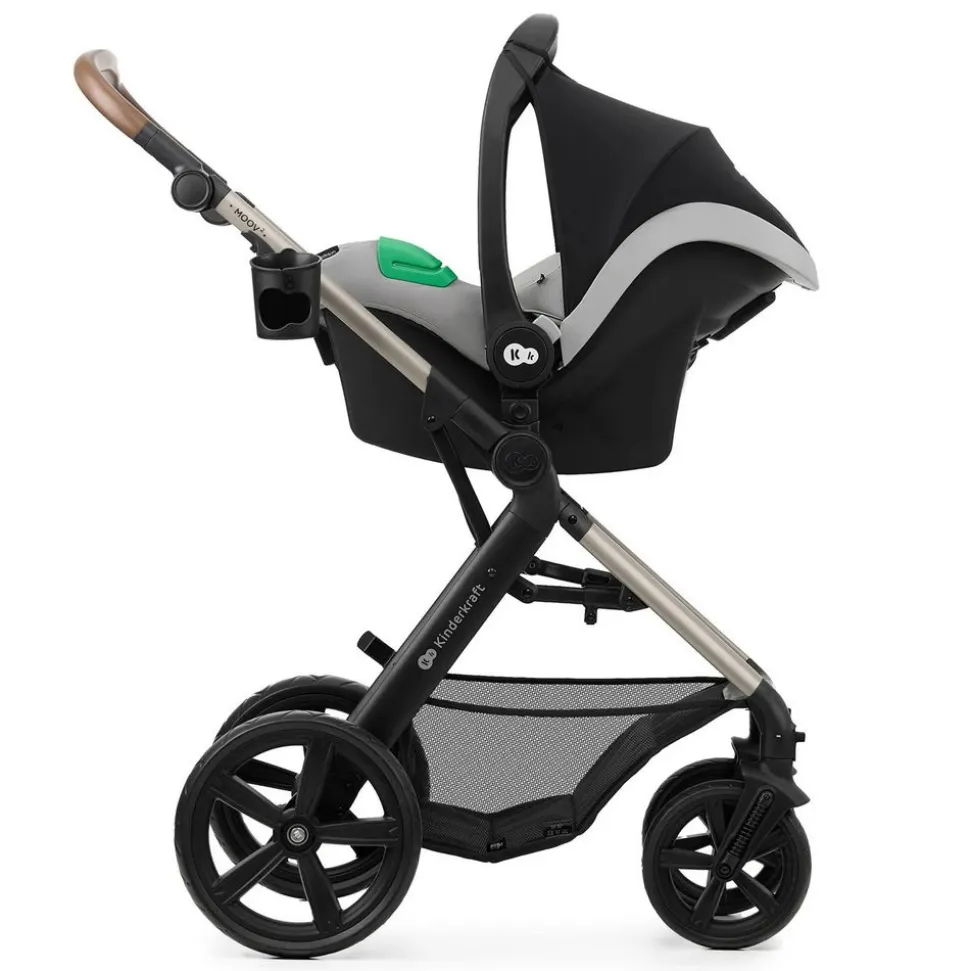 Pack poussette moov 2 3 en 1 grey eva wheels