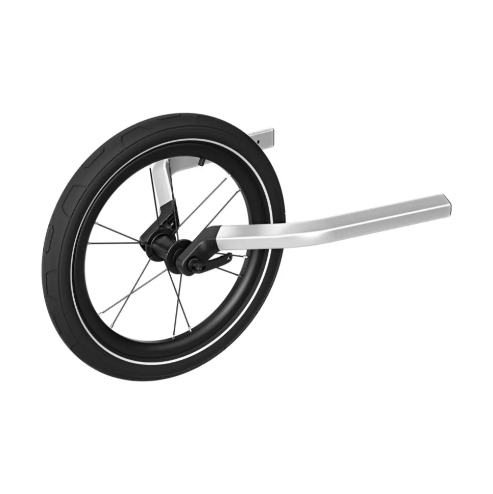 Pack remorque vélo chariot cross 1 dark slate + assise pour nouveau-né infant sling + kit jogging
