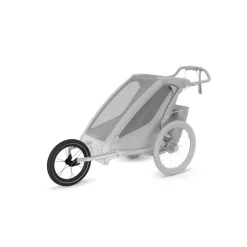 Pack remorque vélo chariot lite 1 place vintage green + kit jogging