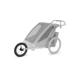 Pack remorque vélo chariot sport 2 natural gold + assise pour nouveau-né infant sling + kit jogging