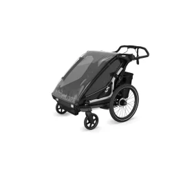 Pack remorque vélo chariot sport 1 black + assise pour nouveau-né infant sling
