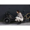 Pack remorque vélo chariot sport 2 black + assise pour nouveau-né infant sling