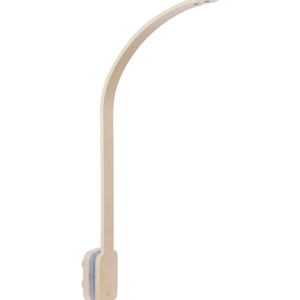 Pack support mobile bébé bois + mobile d’éveil bébé teddy bear olive green et naturel