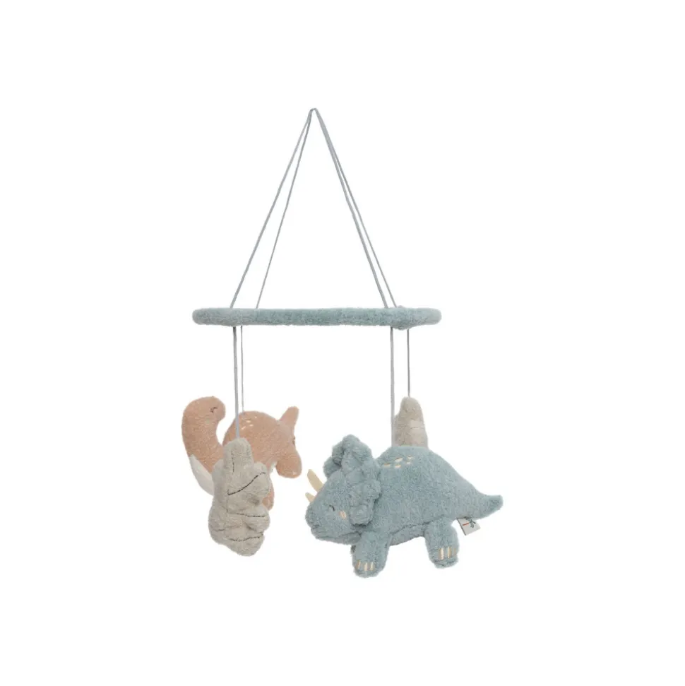 Pack support mobile bébé bois + mobile d’éveil bébé roarsome