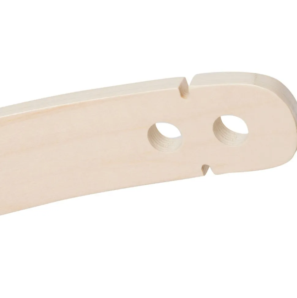 Pack support mobile bébé bois + mobile d’éveil bébé teddy bear naturel et biscuit