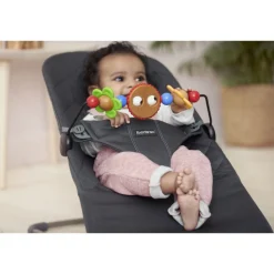Pack transat bliss coton anthracite + arche de jeux yeux espiègles
